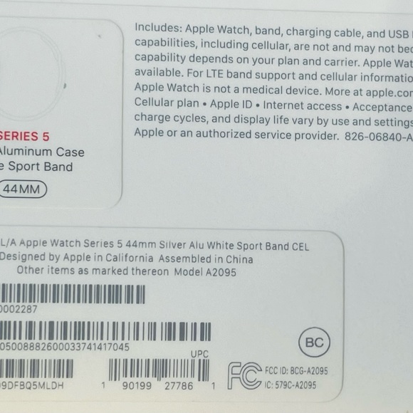 *NEW CONDITION* Apple Watch 5 Series with cellular service capabilities and GPS - Picture 9 of 9